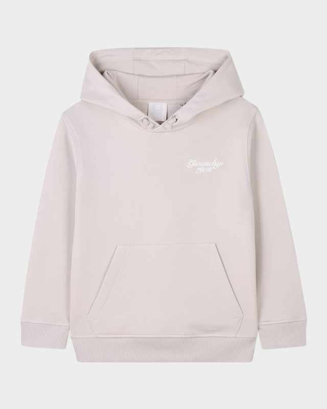 Boy's Hoodie W/ Logo Script, Size 4-6